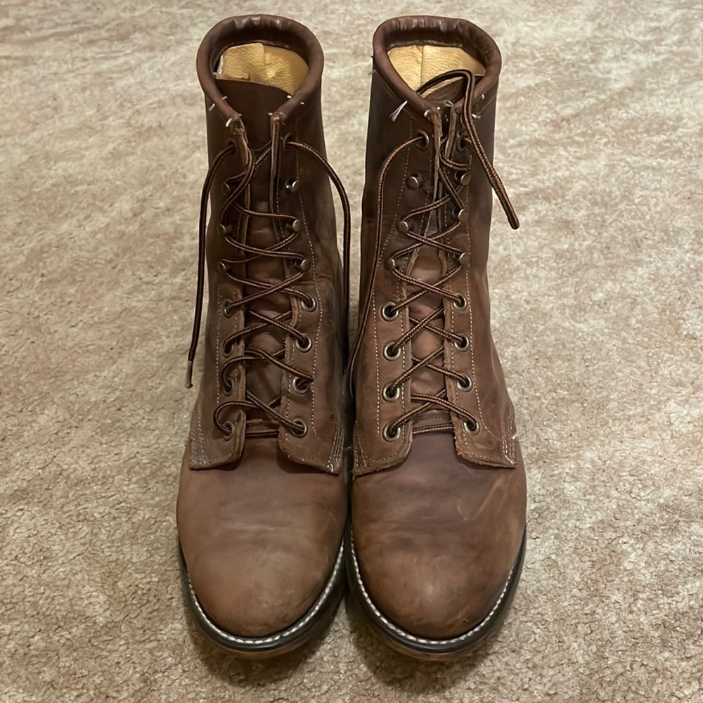Laredo Brown Leather Boots